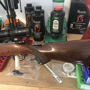 CZ 550 9.3x62 W/WO Zeiss Conquest V4 4-16x44