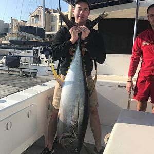 South Africa Fishing Yellowfin Tuna