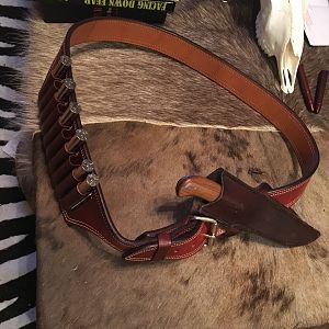 Murray Custom Leather belt for the 470