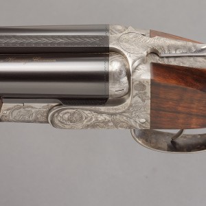 Azur Safari Eloge Double Rifle by Verney-Carron with Buffalo Engraving