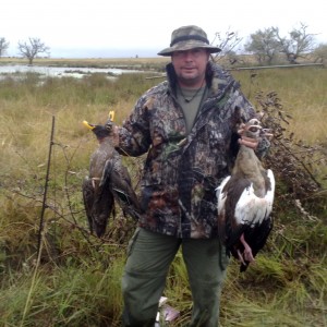 Bird hunting in South Africa