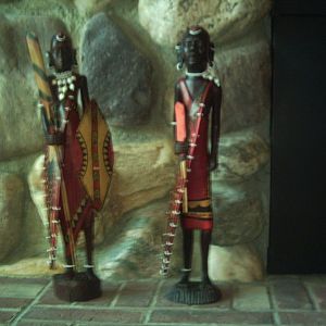Masai warriors, picked up in africa in 2005