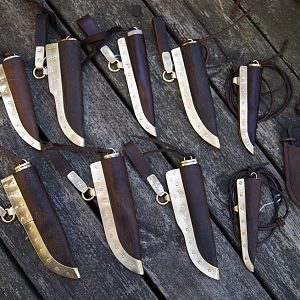 Viking Style Knife Sheaths