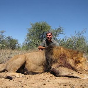 South Africa Hunt Lion