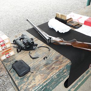 Alaska Double Rifle Shoot