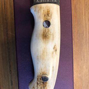 Purdey Hunting Knife with Mammoth Ivory handle