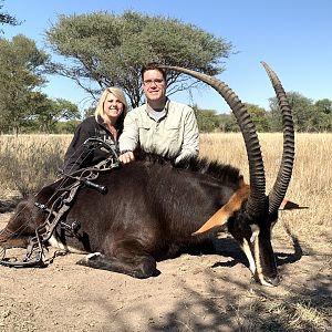45" Inch Sable Antelope Bow Hunting South Africa