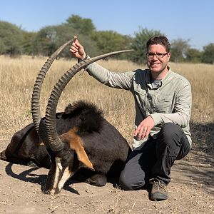 Bow Hunt 45" Inch Sable Antelope in South Africa