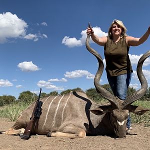 South Africa Hunting 58 1/2" Inch Kudu