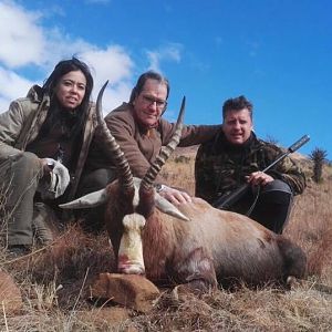 Hunting Blesbok in South Africa