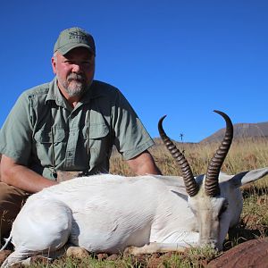 South Africa Hunting White Springbok