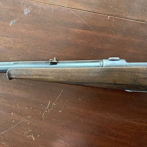 Vintage Sporting Mauser Rifle