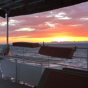 Sunset on Boat Cruise