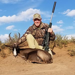 South Africa Hunting Black Springbok