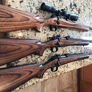25, 243 & 223 WSSM Winchester Model 70 Coyote Rifles