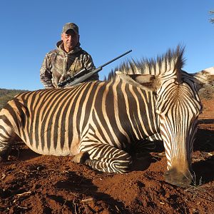 Namibia Hunt Hartmann's Mountain Zebra