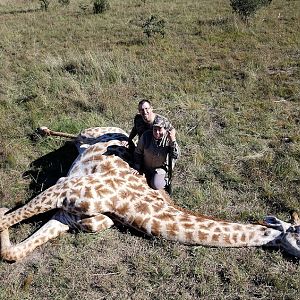 South Africa Hunt Giraffe