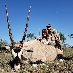 Hunt Gemsbok in South Africa