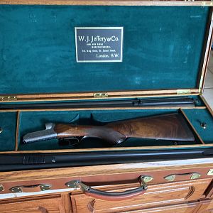 W. J. Jeffery Double Rifle chambered in 450 NE No2