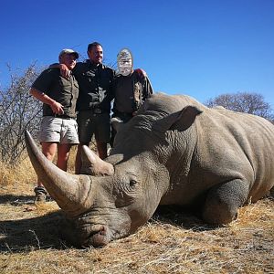 White Rhino Hunting Namibia