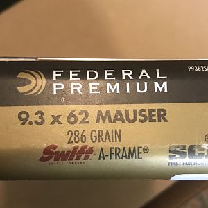 Federal 286 gr Aframes