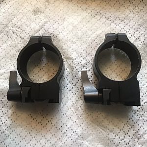 Warne 30 mm QD Rings for the Ruger