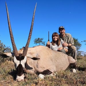 Hunt Gemsbok in South Africa