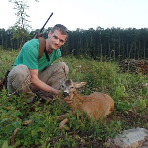 Hunt Roe Deer in Hungary