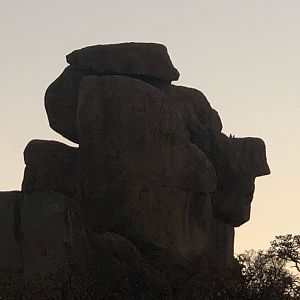 Rock Formations in  Zimbabwe