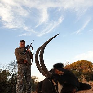 Hunt 42" Inch Sable Antelope in South Africa