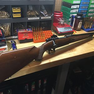 1974 Winchester M70 Super Grade 458 Win Mag Rifle