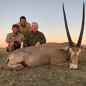 Golden Gemsbok Hunt South Africa