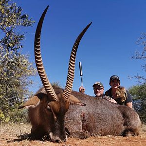 Hunt Waterbuck in South Africa