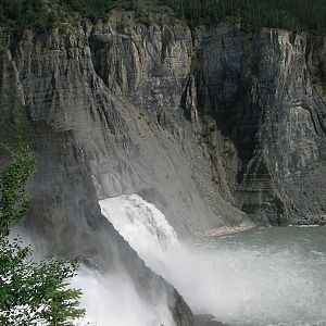 Nahanni river and Virginia Falls Canada