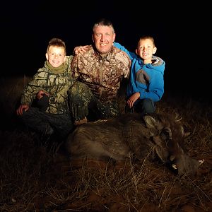 Namibia Hunt Warthog