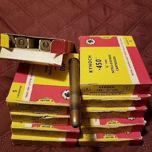 Kynoch 450 Nitro Express Ammunition