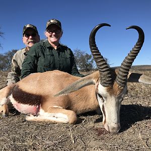 South Africa Hunting Springbok