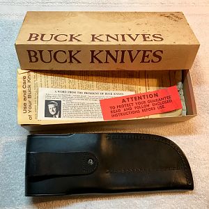 Buck Knife Set