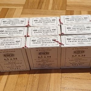 150 rounds of DWM 156 gr FMJ round nose in original packaging