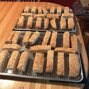 Fresh baked rusk