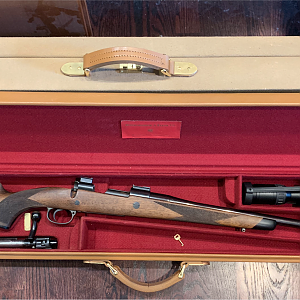 Abercrombie & Fitch Mauser action rifle in .270 Winchester