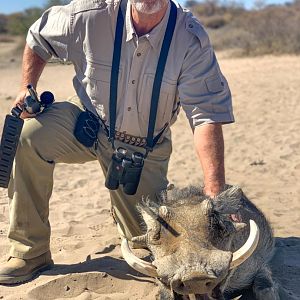 Hunt Warthog in Namibia