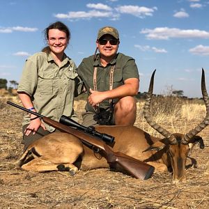 Hunt Impala in Namibia