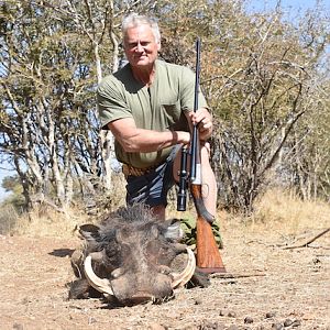 South Africa Hunt Warthog