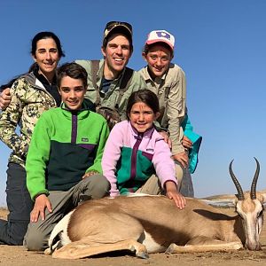 Hunt Springbok in Namibia