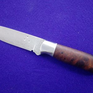 Hybrid Hunter Knife with Desert Ironwood