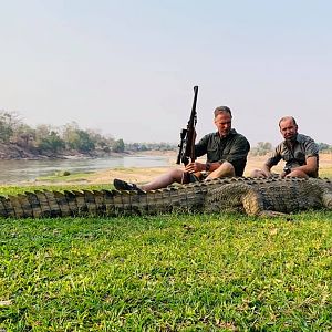 Hunting Crocodile in Zambia