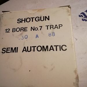 Shotgun Shells slugs no  7