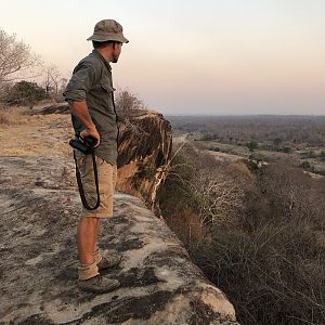 Looking out over the valley in Zimbabwe