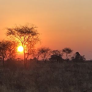 Another fantastic African Sunset in Namibia